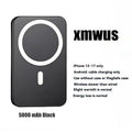 XMWUS 5000Mah Magnetic Portable Powerbank - Magsafe Case Compatible Compact Travel Charger, Wireless Charging for Iphone 12-18 Series, Cool Gift for Him (Teen Boy, Men, Adults), Gifts for Him,Techvibes